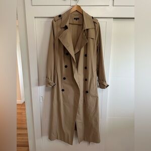 Universal Standard Khaki Trench Coat